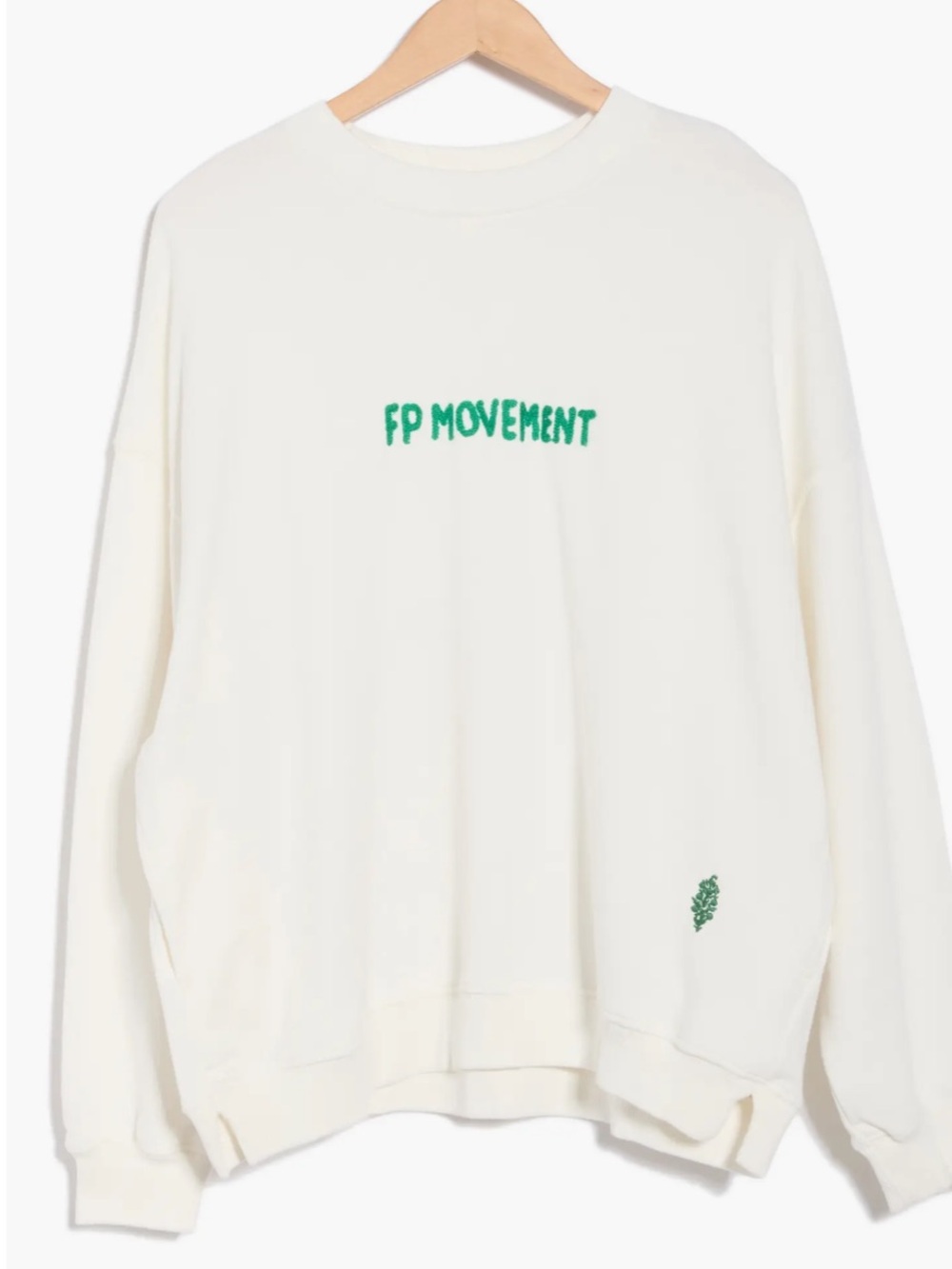FP Movement All Star Embroidered Logo Sweatshirt L - Picture 7 of 13